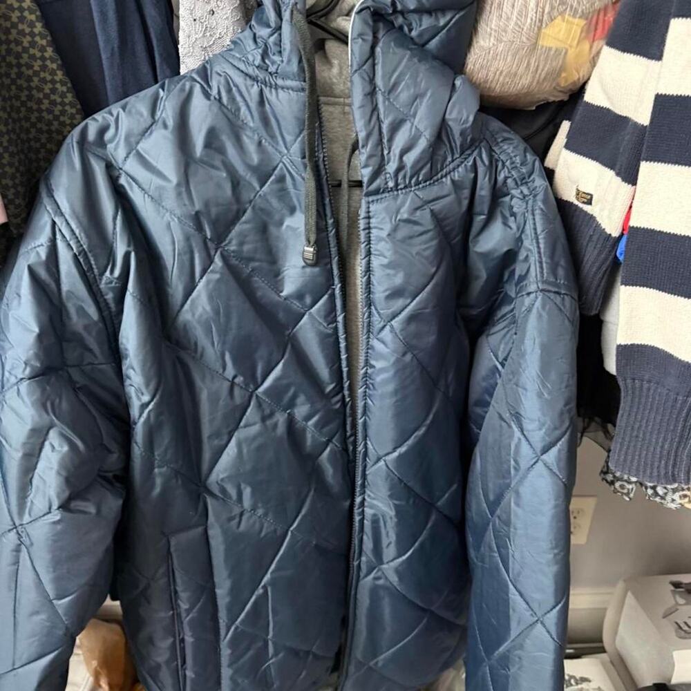 Fourcast reversible navy blue or gray